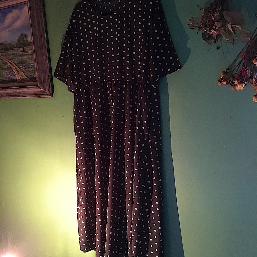 Beautiful Beautiful sheer Flowey dress.